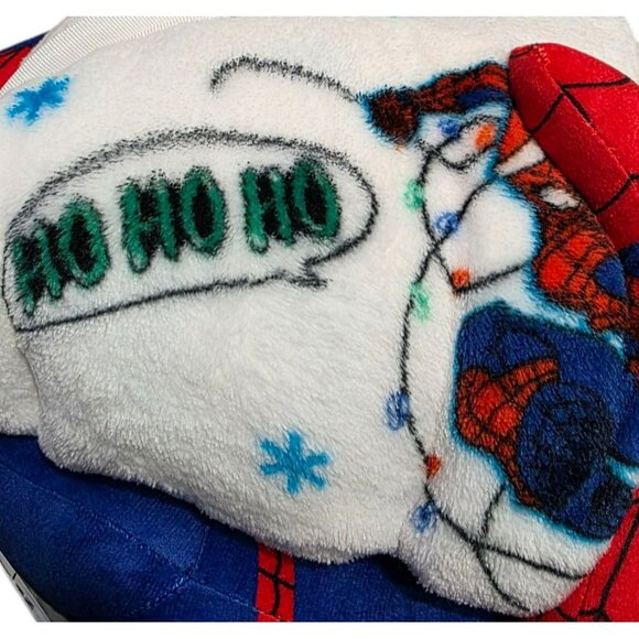 New Spiderman Buddy & Fleece Blanket Throw Plush Doll Marvel Holiday Christmas - Picture 5 of 12